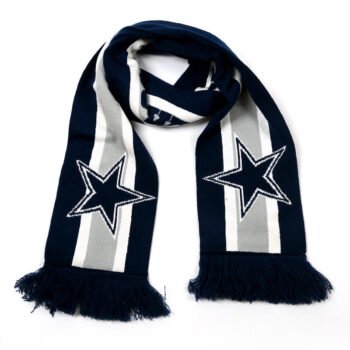 Factory Customized Logo Free Design Slogan Knitting Jacquard Delicate Tassel Basketball Football Fan Team Scarf Fan Club Scarf